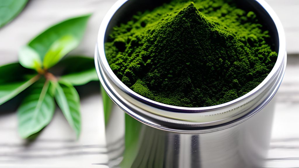 organic green superfood powder