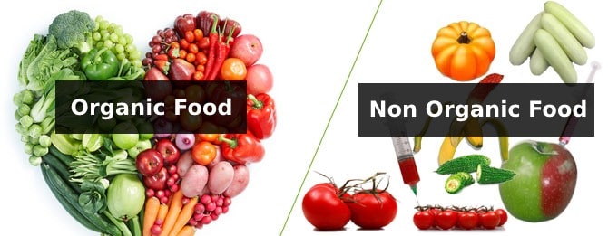 organic vs non-organic food